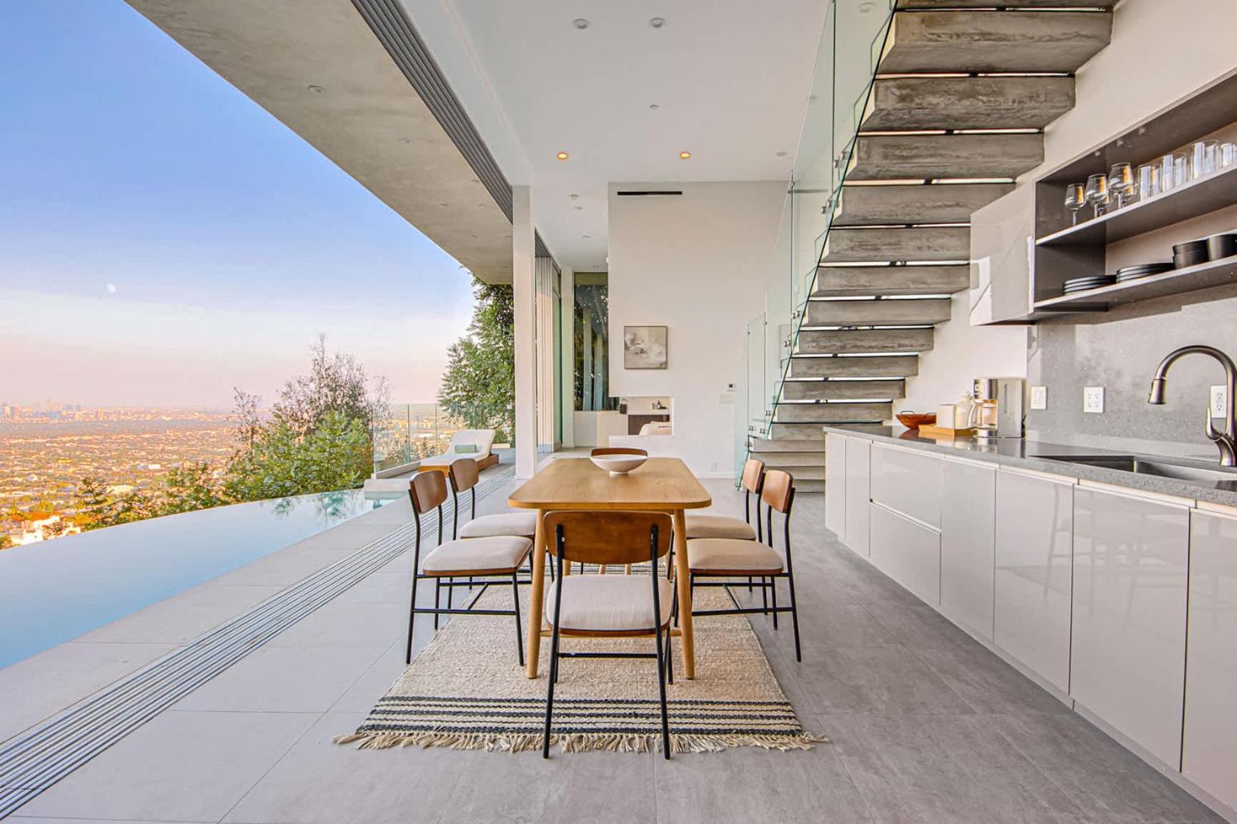 Luxurious Hillside With Infinity Pool&views Villa Los Angeles